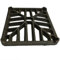 12,7 x 12,7 cm 127 mm x 127 mm, 9 mm di spessore quadrato in ghisa Gully griglia/griglia resistente di scarico nero satinato