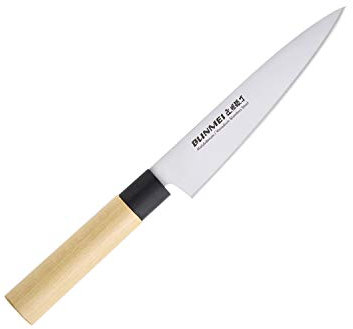 Bunmei Global Coltello Utility cm. 15 Lama Taglio a V