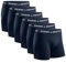 DANISH ENDURANCE Herren Boxershorts, 6 Pack, Retroshorts aus weicher Baumwolle (Marineblau, XX-Large)
