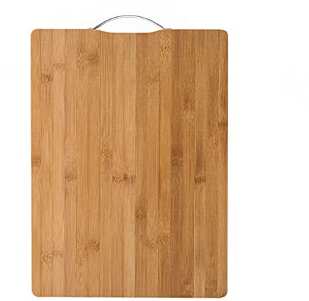 TOMYEUS Bread Boards Extra Large Cutting Board with Handle Heavy Duty Chopping Board Kitchen Cutting Boards for Fruits Vegetables and Chopping Meat - Multiple Sizes Defrosting Trays (Size : 15INCH)