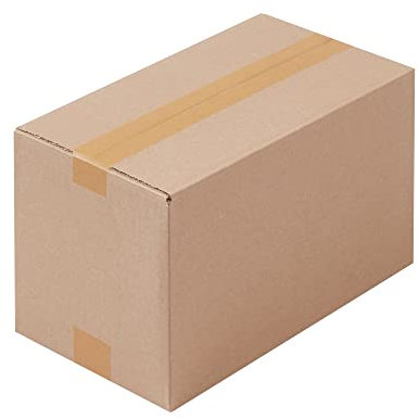 BB-Verpackungen 600x Faltkartons 385x185x170mm 1-wellig braun (600 Stück)| Großer Versandkarton, ideal als Warensendung, DHL Paket, GLS/DPD L-Paket