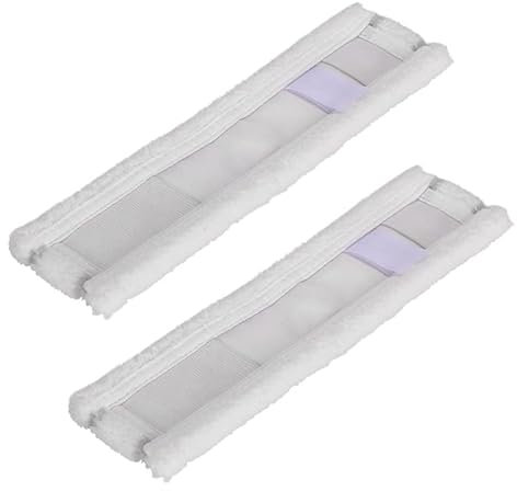 2 pièces chiffons en microfibre pour Karcher WV1 WV50 WV75 aspirateur accessoires fenêtre verre nettoyage poussière