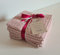 Generico Lavette da Bagno Asciugamani Set da 6 Pezzi Misura 30x30 Tinta Unita 15 Colori 100% Cotone 400 gr/mq Prodotto in Italia (Rosa Cipria)