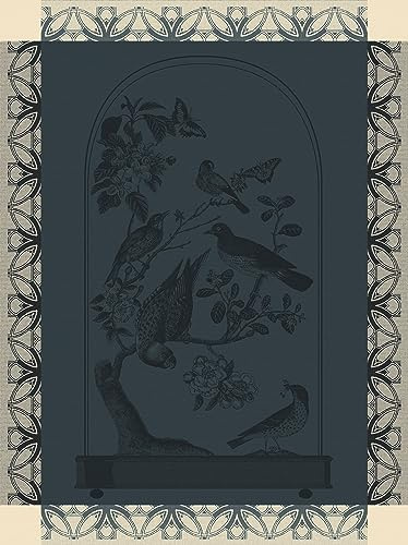 Le Jacquard Français 28999 Geschirrtuch Curiosites Animales Nuit 60x80 cm Baumwolle