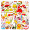 Mistree 50 Japanische Kawaii Tiere Aufkleber, Süße Sticker zum Aufkleben Kinder, 4-6 CM