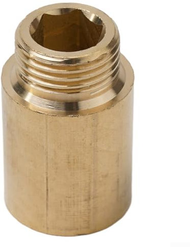 Erhöhen Sie die Länge Ihres Wasserhahns mit einer 30,5 cm Gewinde-Verlängerung, Messingmaterial (3 cm)
