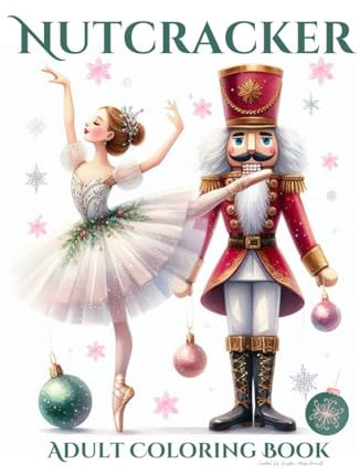 Nutcracker Adult Coloring Book