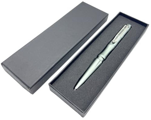 QZKJQDD Geschenke für Männer, Tactical Pen, Taktischer Kugelschreiber, Multitool Stift, Business-Stift aus Aluminium, Survival-Gadgets zum Schreiben, Notfallwerkzeuge und Geschenke (Mit Geschenkbox)