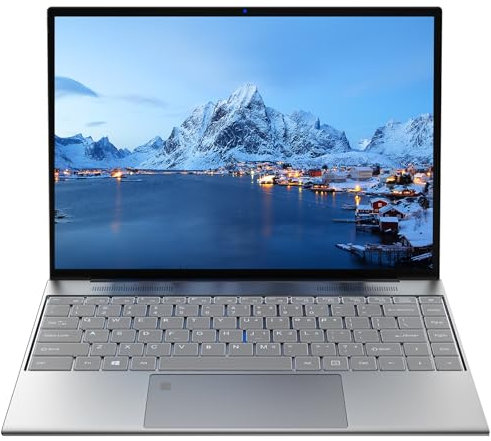 Ordinateur portable tactile portable 13,5 (16 Go de RAM, SSD 512 Go), 3K (3000 × 2000) IPS, processeur Celeron N95 jusqu'à 3,4 GHz, clavier rétroéclairé, déverrouillage des empreintes digitales, W11