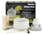 Kit de Ceremonia Japonesa del Matcha de 7 piezas, Batidora de Matcha de Bambú, Cuenco de Matcha, Cuchara, Colador, Portacucharas, Soporte para la Batidora, Juego Completo de Matcha, Blanco