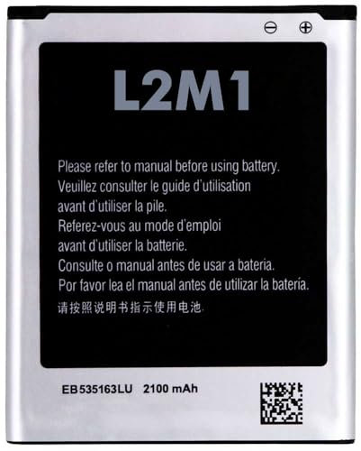 L2M1 Batteria EB535163LU per Samsung Galaxy Grand Neo GT-I9060 i9060 2100mAh 3.8V 7.98Wh