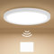 Birnetek® Lampe mit Bewegungsmelder Innen, 18W 1800LM LED Deckenlampe Radar Bewegungssensor, 22cm 3000K, 4000K, 6500K Deckenleuchte mit Bewegungsmelder für Flur, Treppen, Garage
