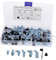 YOSADIER 120 Piezas Boca de Mantequilla Kit de Accesorios Piezas metálicas engrasadores metálicos Accesorios mecánicos Tienda de Accesorios de Prensa de de Corral el plastico