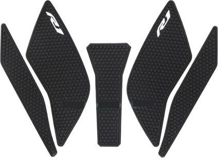 Tank Pads Motorrad Seite Kraftstoff Tank Pads Schutz Aufkleber Knie Grip Traktion Pad Für Yamaha YZF R1 R1M YZFR1 YZF-R1 2015-2021(A Set)
