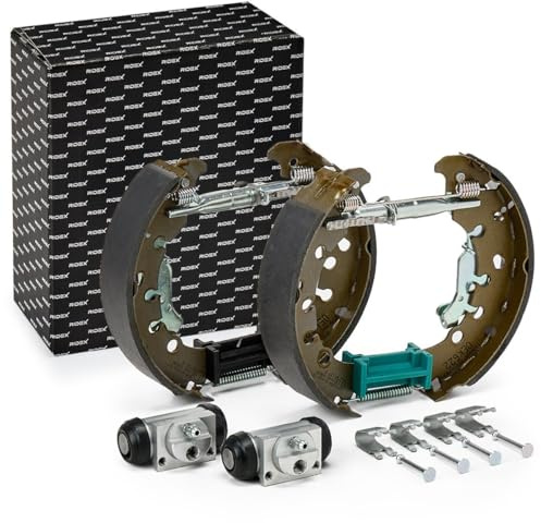 RIDEX 3859B0175 Bremsensatz Trommelbremse Bremsbacken Set Hinten Kompatibel mit FIAT PANDA 169 GRANDE PUNTO 199 PUNTO EVO 199 PUNTO 188 PUNTO 199 Panda Schrägheck 312, 319