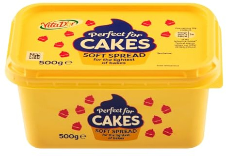 Fakhri Cakes Baking Spread 500g | Smooth & Creamy Butter Alternative for Baking | Perfect for Cakes, Pastries & Desserts | UK Packed