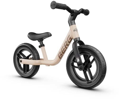 BERG MOOV 10 Laufrad | ab 2 jahre | bis zu 30 kg | 10 Zoll | Lenkrad und Sattel Höhenverstellbar | Sicheres und Leichtes laufrad