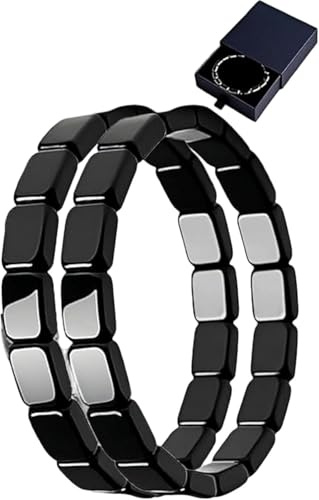 Générique Hämatite Armband – inspiriert von Roman Generals und Viking Warriors, Daily Wear Connects the Energy Field to Naturally Boost Metabolism, Restore Confidence