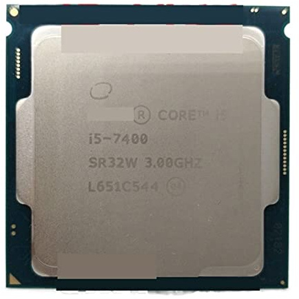Processeur d'origine I I5 7400 Quad c 3.0GHz LGA 1151 TDP 65W 6MB Cache 14nm avec CPU de Bureau HD Graphics