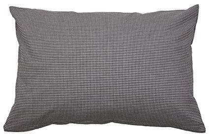 Hans-Textil-Shop Kissenbezug 40x60 cm Karo 2x2 mm Dunkelgrün Baumwolle - Kariert, Kissenhülle, Deko, Sofa, Qualität Made in EU