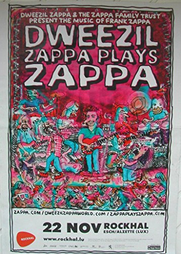 Dweezil Zappa Play Zappa – 60 x 84 cm zeigt/Poster