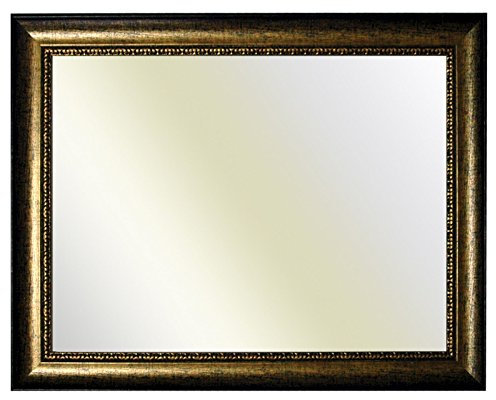 Neumann Bilderrahmen Barockrahmen Silber fein verziert 246 ARG, Spiegel, 70x100 cm