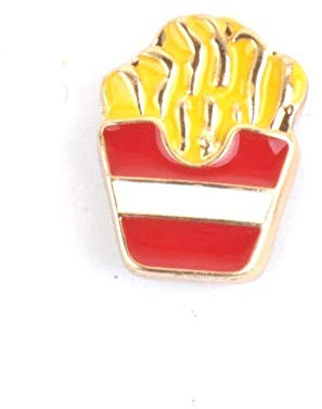 Minimum Mouse French Fries Emaille Reversnadel Abzeichen