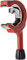 Nerrad outils Nt4067 réglable à cliquet Action en cuivre/inox Tube Cutter, Rouge/noir, 35–67 mm