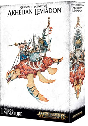 Games Workshop Warhammer AoS - Idoneth Deepkin Akhelian Leviadon, Black