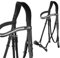 Heinick-Reitsport Trense Soft Hannoveranisch verstellbar Stride Schwarz ~ Diamant ~ Warmblut