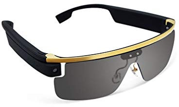 SMSOM Smart glasses HD outdoor sports video recording camera Bluetooth mobile phone live smart camera glasses Open Ear Audio Sunglasses for Outdoor Sports, Riding, Fishing, Driving, Golfing