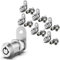 inBovoga 6er-Pack Schrankschloss mit Schl¨¹sseln, 5/8'' Rohr-Nockenschloss f¨¹r RV-Fach-Aufbewahrungsschl?sser RV-Nockenschl?sser, Zinklegierung