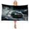 IMFLY Strandtuch XXL Auto Car Strandhandtuch Groß Badetuch Saunatuch Saunahandtuch Picknickdecke Strandlaken Stranddecke Duschtuch Herren (3,100x200cm)