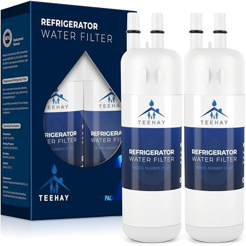 TEEHAY Lot de 2 filtres à eau de rechange pour distributeur de réfrigérateur Kenmore 9930, 469930, 9081, 469081