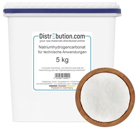 Natron für technische Anwendungen 5kg Pulver Natriumhydrogencarbonat/Natriumbicarbonat