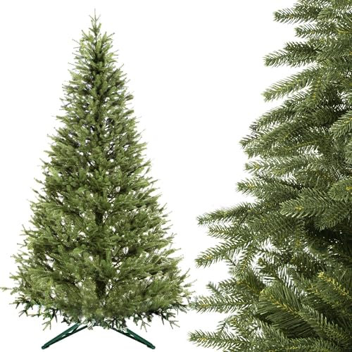SPRINGOS Albero di Natale Artificiale Premium Abete 120 cm PE