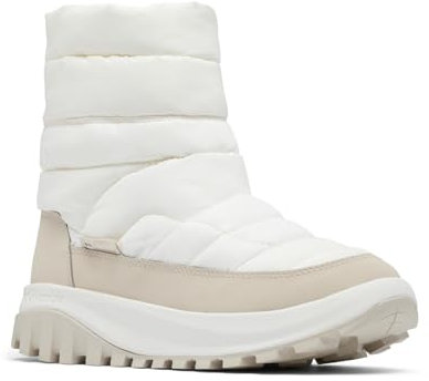 Columbia Snowtrot Mid, Stivali da neve Donna, Sea Salt/Fig , 38 EU