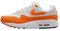 Nike Damen Air Max 1 '87 Sneaker, Neutral Grey Safety Orange White Black, 38.5 EU