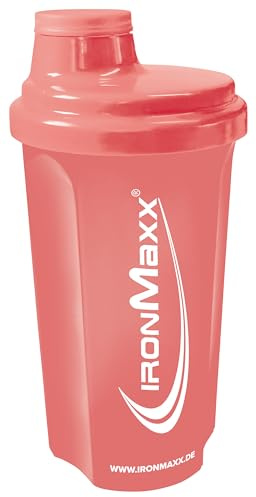 IronMaxx Eiweiß Shaker - Aptonia Pink 700ml | Proteinshaker mit Drehverschluss, Sieb & Mess-Skala | auslaufsicher, spülmaschinengeeignet & frei vom Weichmacher BPA & DEHP