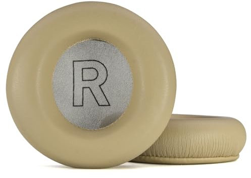 Palumma Ersatz-Ohrpolster aus Proteinleder für B&O Beoplay H4, H6, H7, H9, H9i, HX, H9 Gen3, Memory-Schaumstoff-Ohrpolster, Aprikosenfarbe, ohne Karabiner