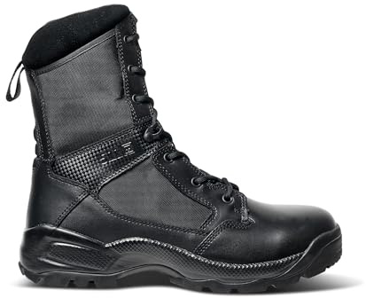 5.11 Tactical Mens ATAC 2.0 8-Inch Side Zip Professional Boots, Size 10.5