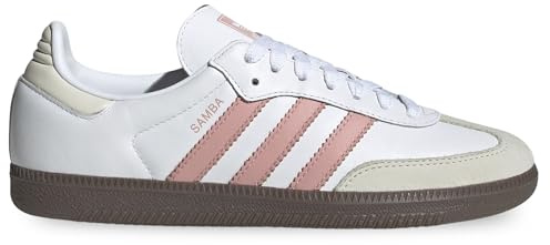 Adidas Samba Og W Fitnessschuhe für Damen, Weiß Rosa, 42 EU