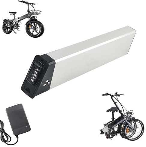 HJGHY Batterie de vélo Pliante 36V 17,5AH 48V 10,4AH 12AH 14AH Batterie au Lithium pour vélo électrique 36V 48V Batterie Li-ION pour vélo Pliant,Lq36v 17.5ah