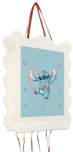Piñata Stitch Azul 30x40cm