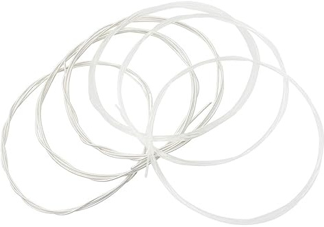 Yardwe 6pezzi Corde Per Chitarra Classica in Nylon Di Corde Di Ricambio Per Chitarra Acustica Per Folk Confezione