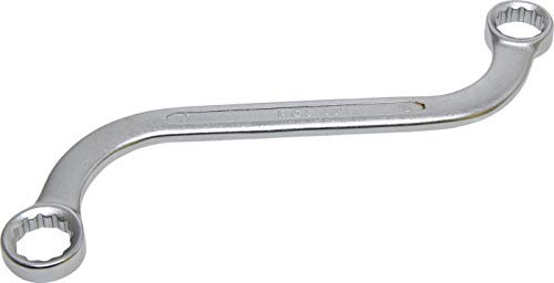 BGS forma chiave a doppio anello, 16 x 17 mm, 1 pezzo a S, 30744