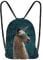 Hanessa Jutebeutel mit - Cool Lama - Tier Aufdruck Sportbeutel Tüte Rucksack Beutel Tasche Gym Bag Gymsack Hipster Fashion Sport-Tasche Einkaufs-Tasche