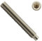 Gewindestifte mit Innensechskant und Zapfen - M3 x 12 mm - (50 Stück) - Madenschrauben - DIN 915 (ISO 4028) - aus rostfreiem Edelstahl A2 (V2A) - SC915 - SC-Normteile