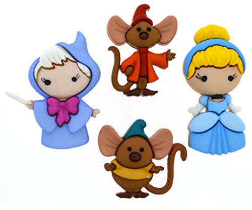 Dress It Up Disney Cinderella Knöpfe