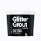Hemway 2.5 L / 4.5 kg Gold Silver Holographic Glitter with Jet Black Grout | Ready Mixed & Easy to Use | Suitable for Kitchen & Bathroom | Waterproof & Mould Resistant | Non-Toxic & Cruelty Free